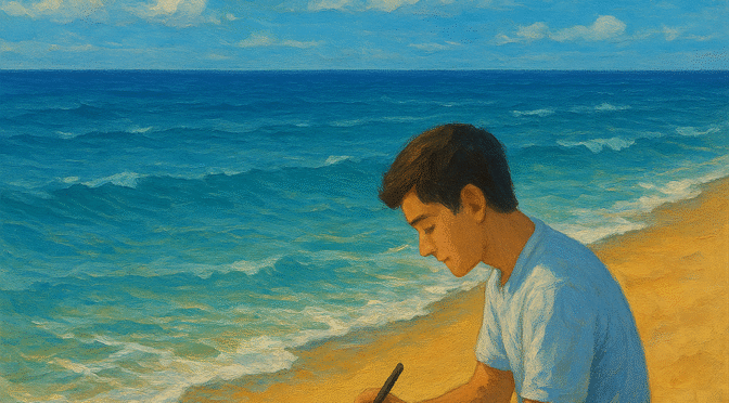 Viết cho em từ biển…